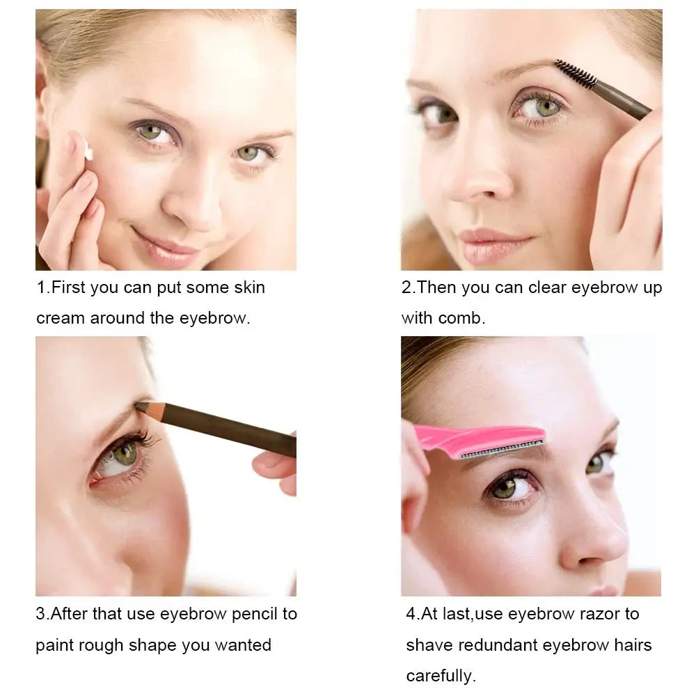 Multipurpose Eyebrow Razor Set